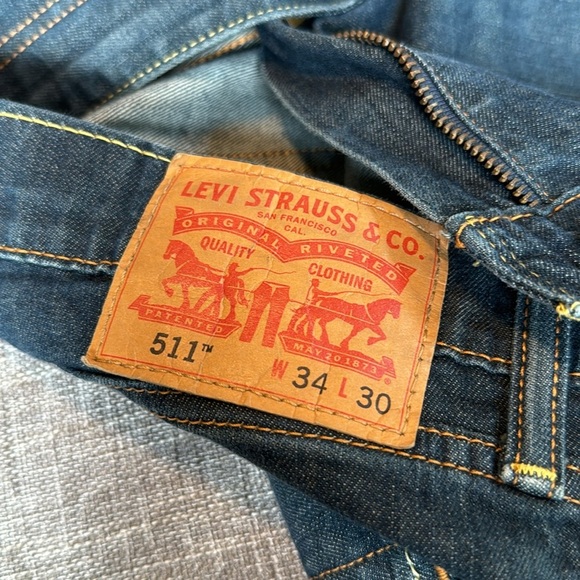 - Levi's - Levi's Men's 511 Slim Fit Jeans - Picture 6 of 13